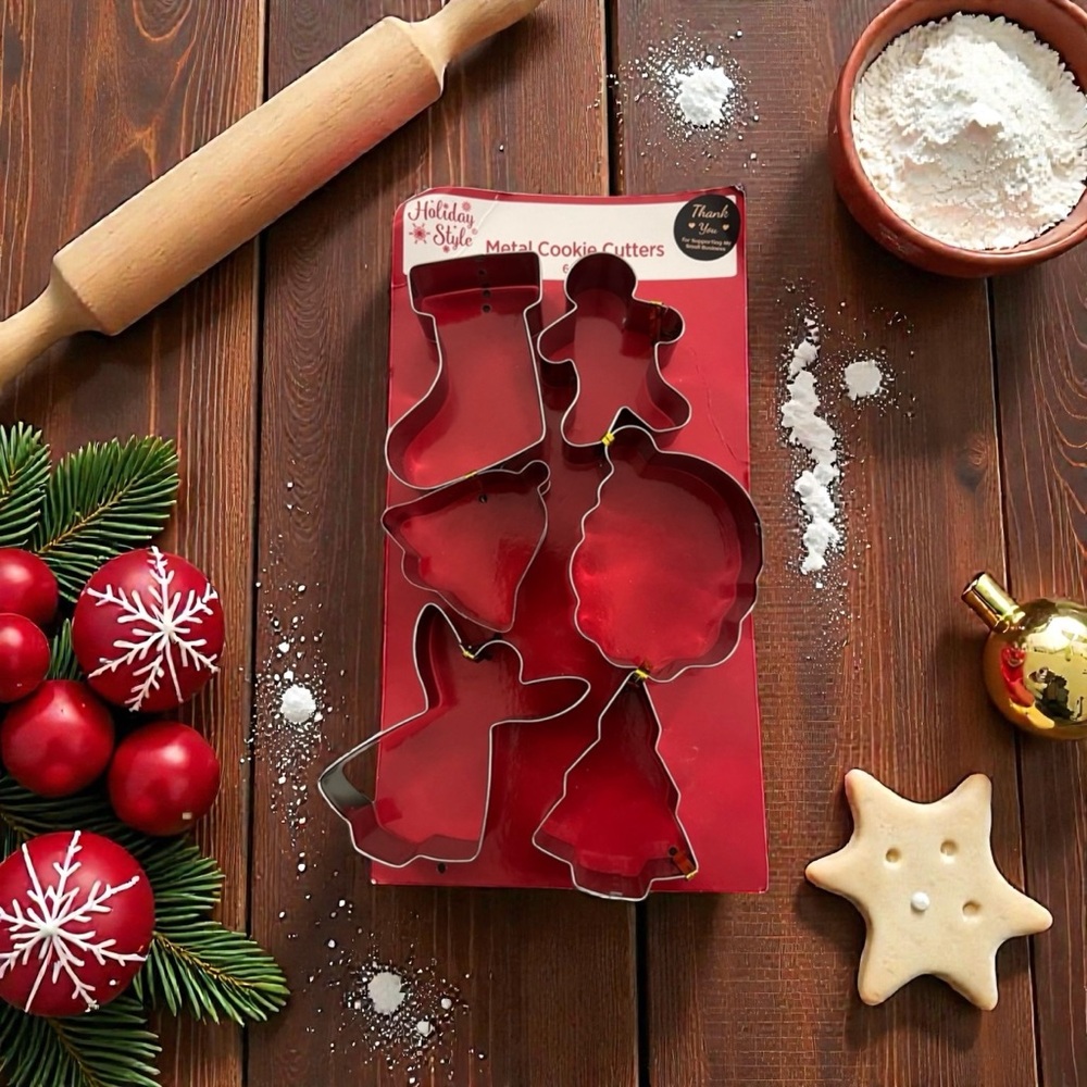 Metal Cookie Cutters Set of 6
